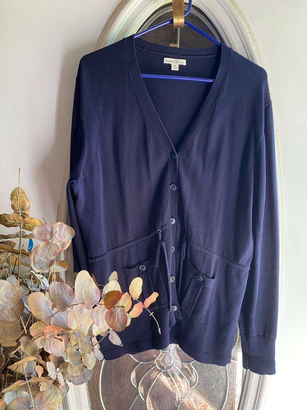 J.Crew Mercantile Cardigan - Navy - Sz XL
